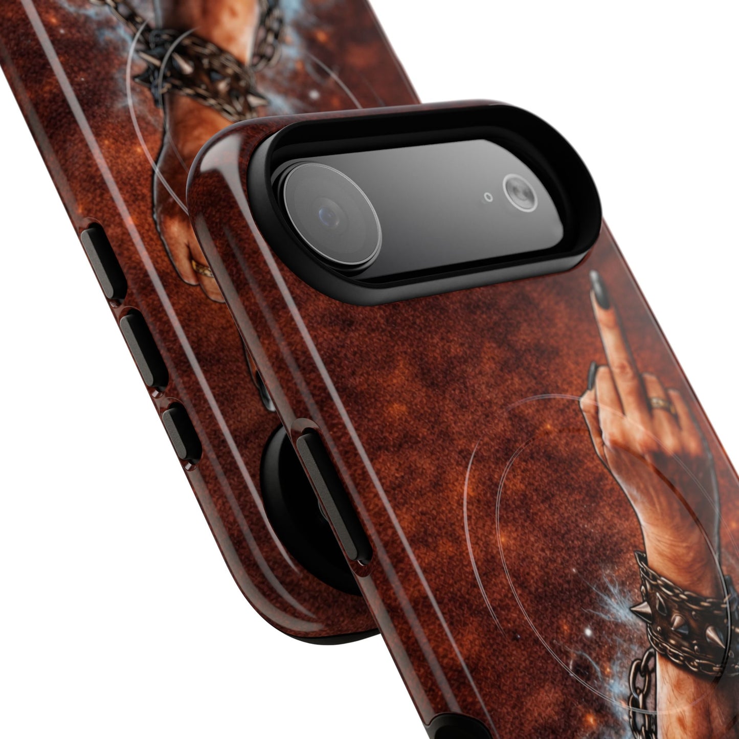 Women's Outhouse Salute Phone Case — Rugged, Weathered Protective Phone Case