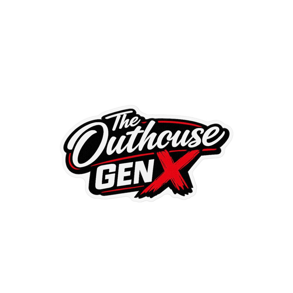 💥 OUTHOUSE GEN X™ DIE-CUT MAGNET