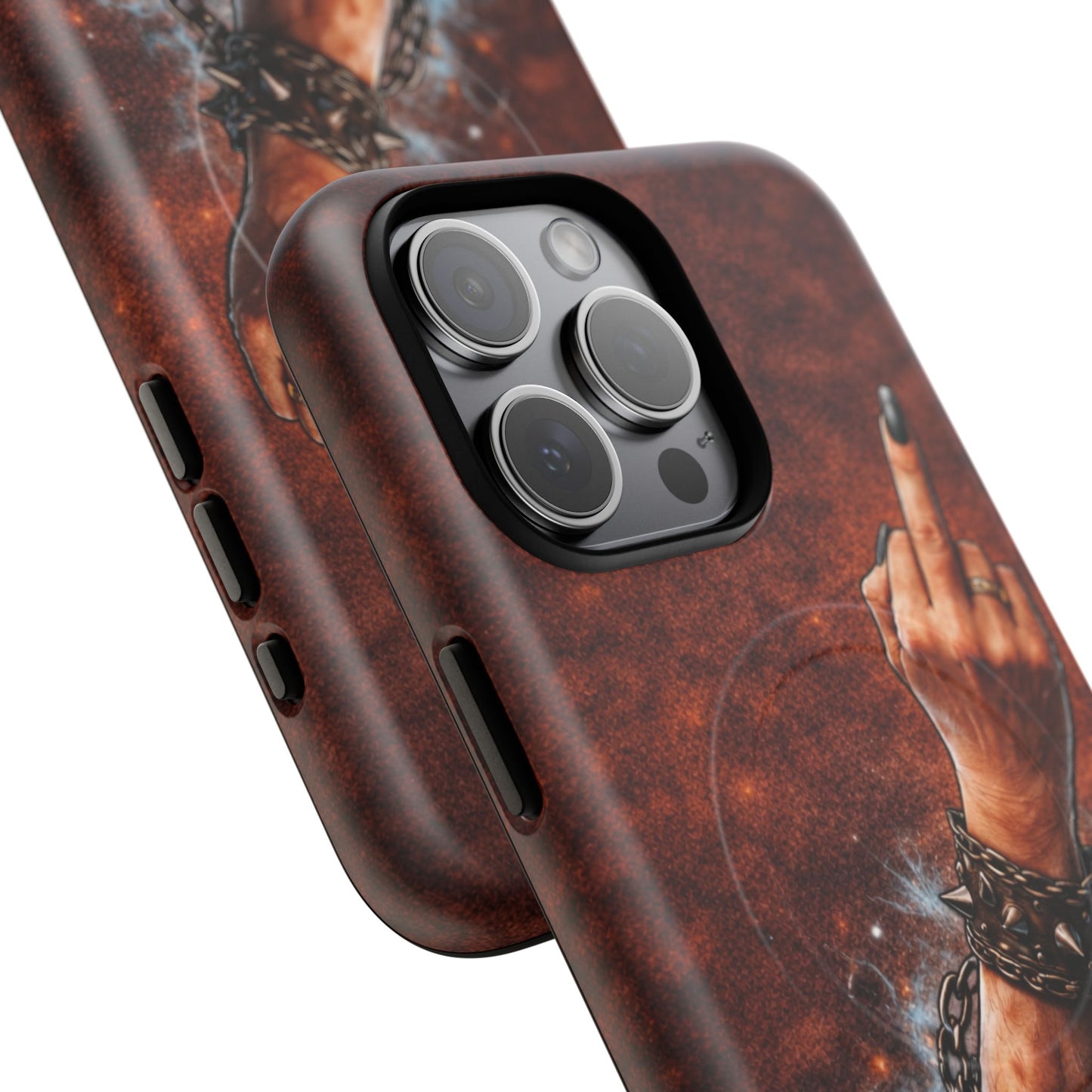 Women's Outhouse Salute Phone Case — Rugged, Weathered Protective Phone Case