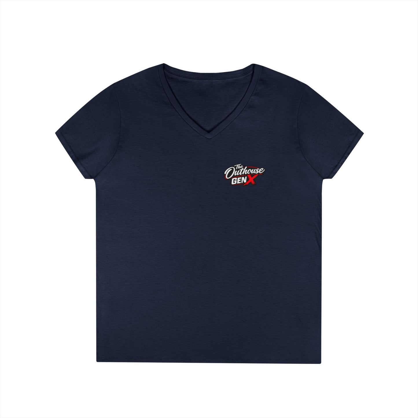 Ladies’ OutHouse Gen X V-Neck — Plumbing God’s Pick