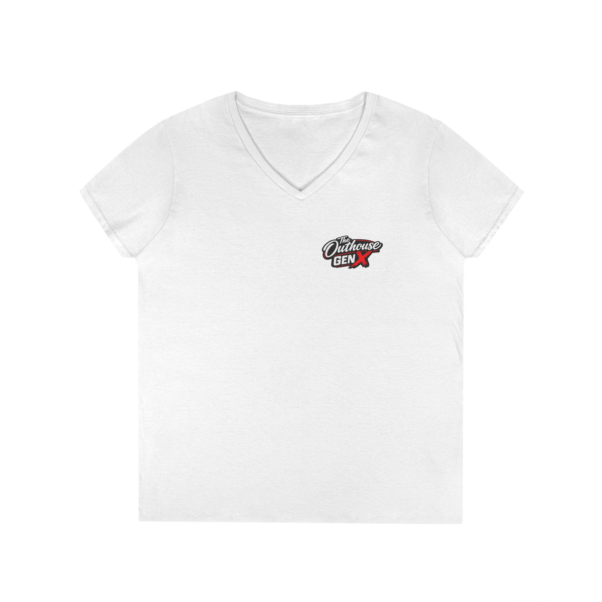 Ladies’ OutHouse Gen X V-Neck — Plumbing God’s Pick