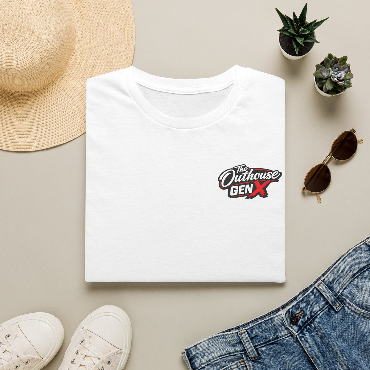 Outhouse X Skull Plumbing T-Shirt