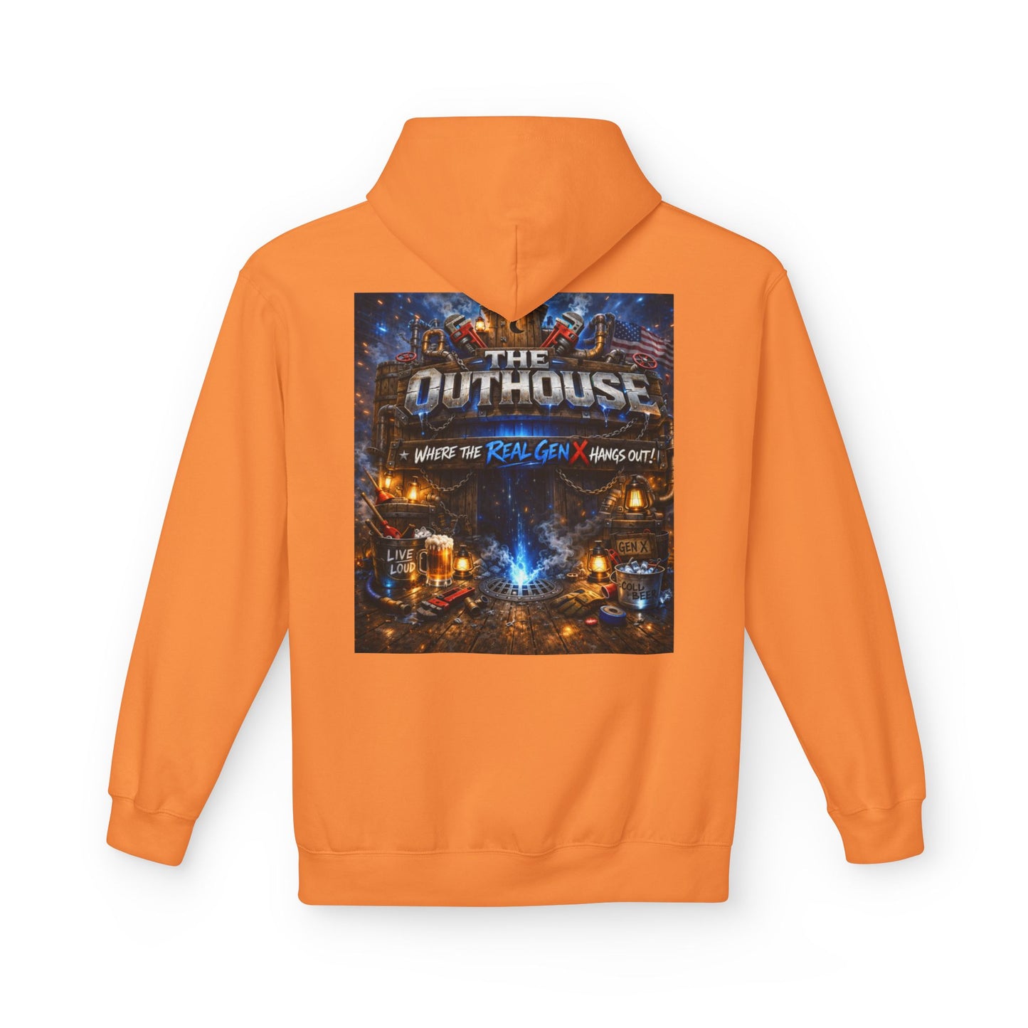 Hoodie — "The Outhouse" Fantasy Gaming Crew Pullover