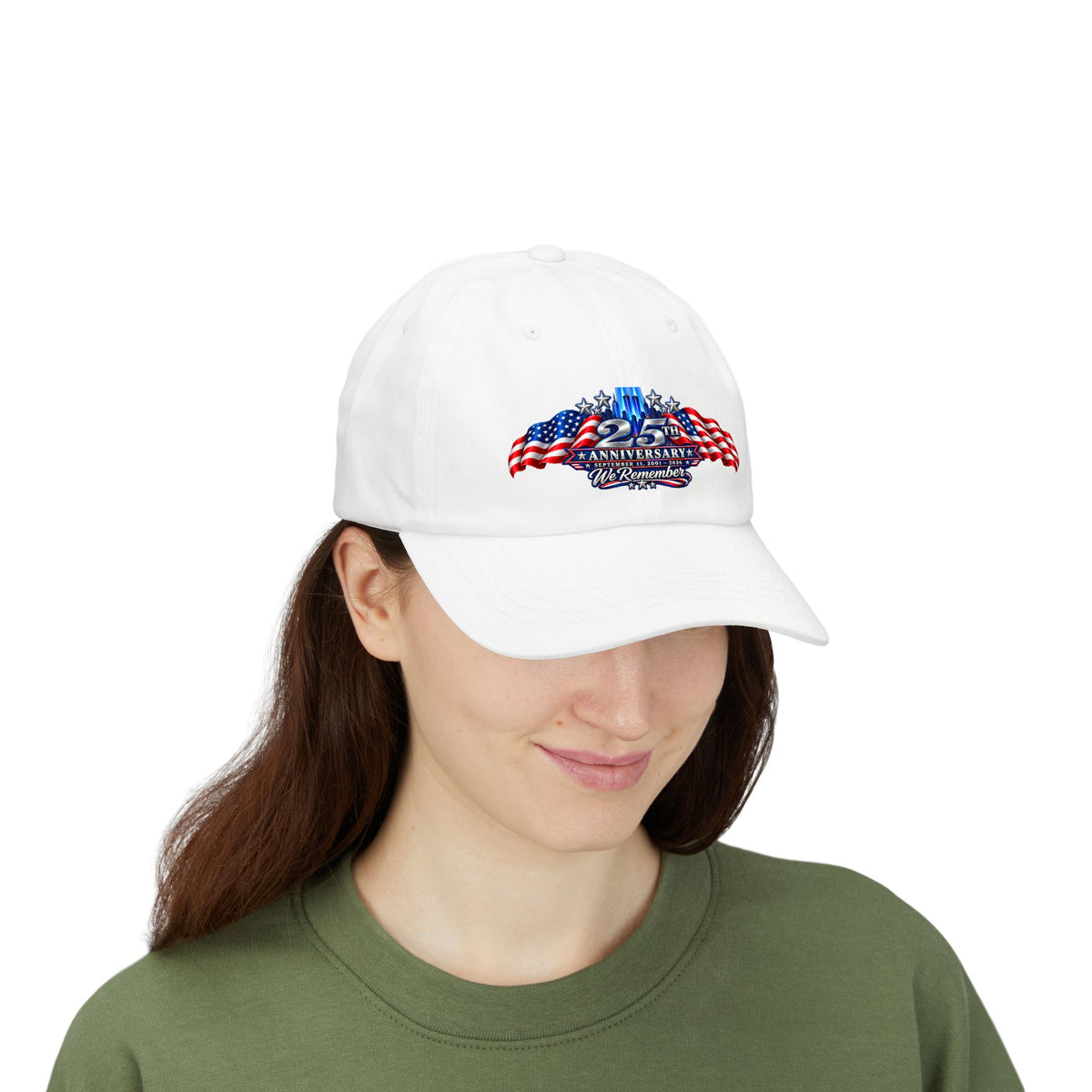 September 11 25th Anniversary Memorial Cap | We Remember 9/11 Hat | Patriotic 2001–2026 Adjustable Unisex Cap