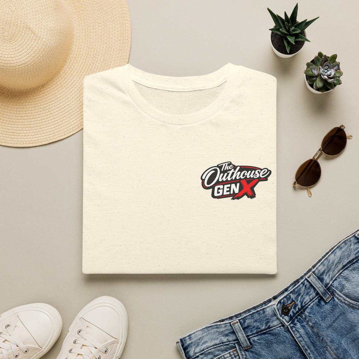 Gen X Hose Water T-Shirt — "Raised on Hose Water" Retro Firehouse Tee