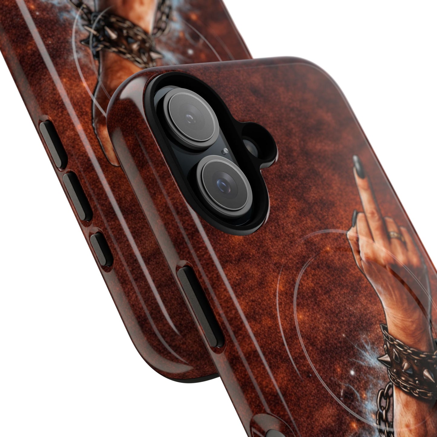 Women's Outhouse Salute Phone Case — Rugged, Weathered Protective Phone Case