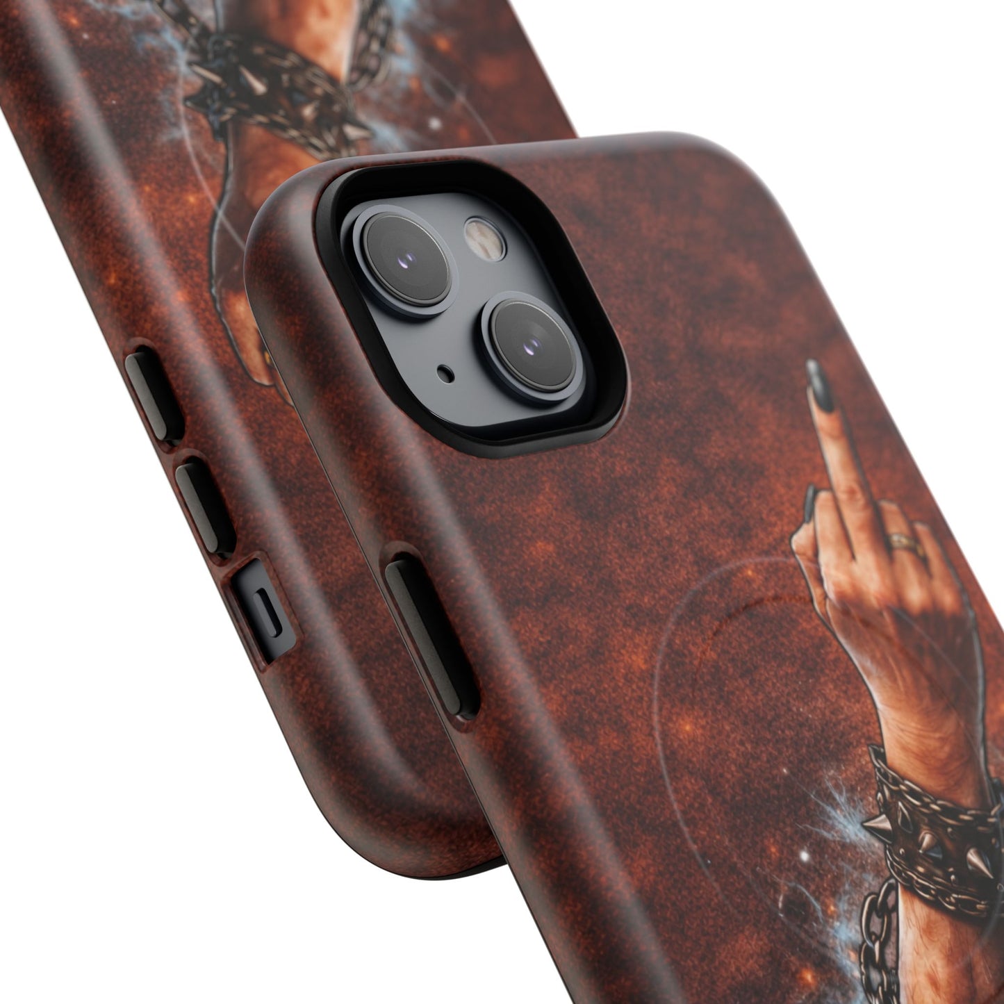 Women's Outhouse Salute Phone Case — Rugged, Weathered Protective Phone Case