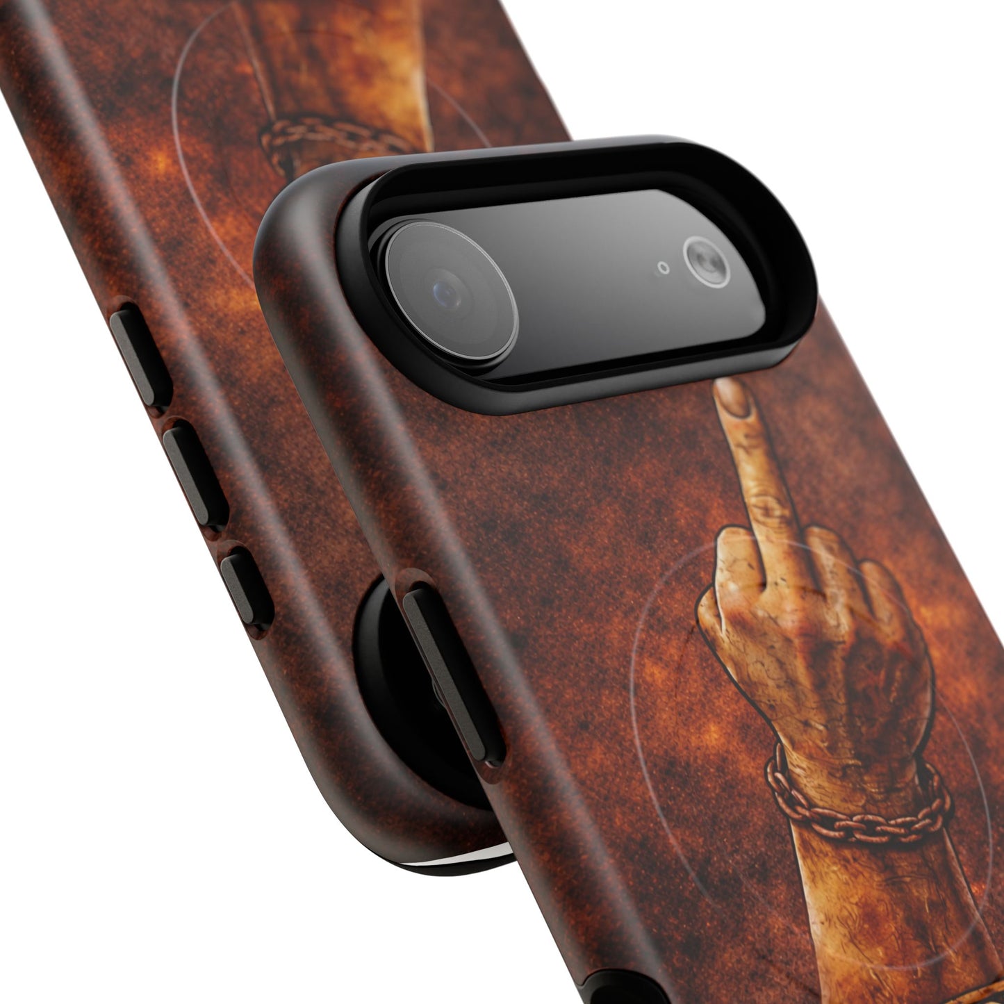 Outhouse Salute Matte Phone Case — Rugged, Weathered Protective Phone Case