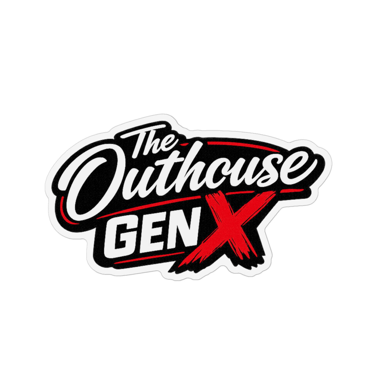 💥 OUTHOUSE GEN X™ DIE-CUT MAGNET