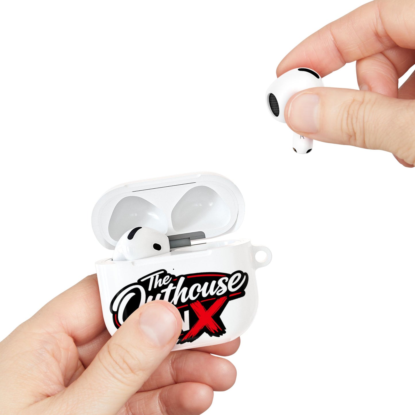 Gen X Outhouse AirPod Case – Retro Logo Protective Earbud Cover