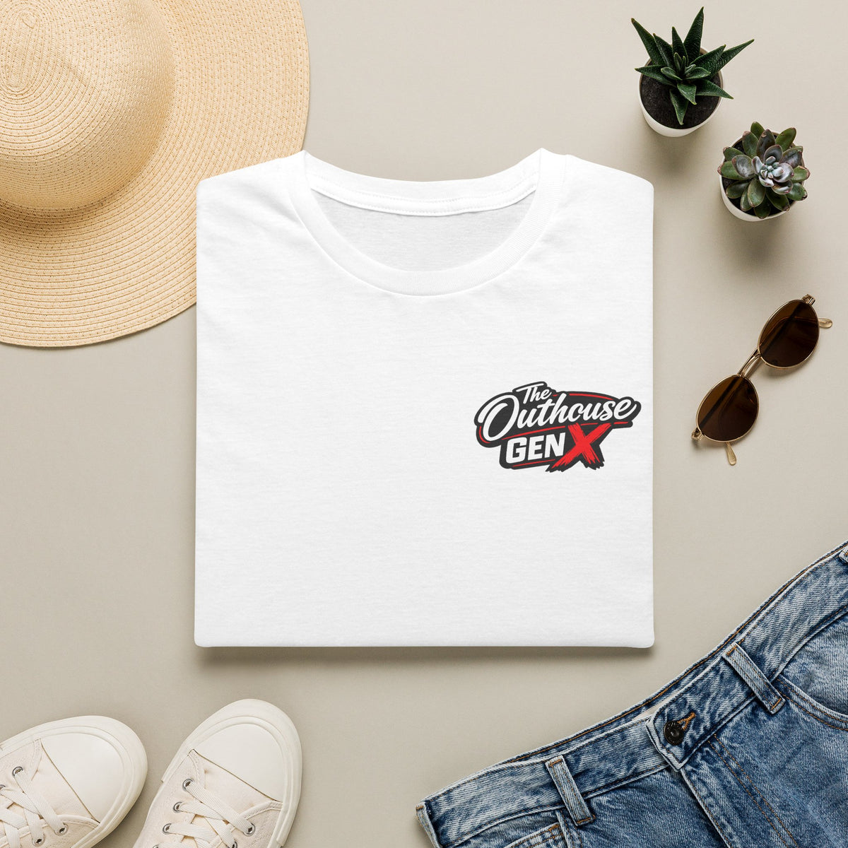 Gen X Hose Water T-Shirt — "Raised on Hose Water" Retro Firehouse Tee