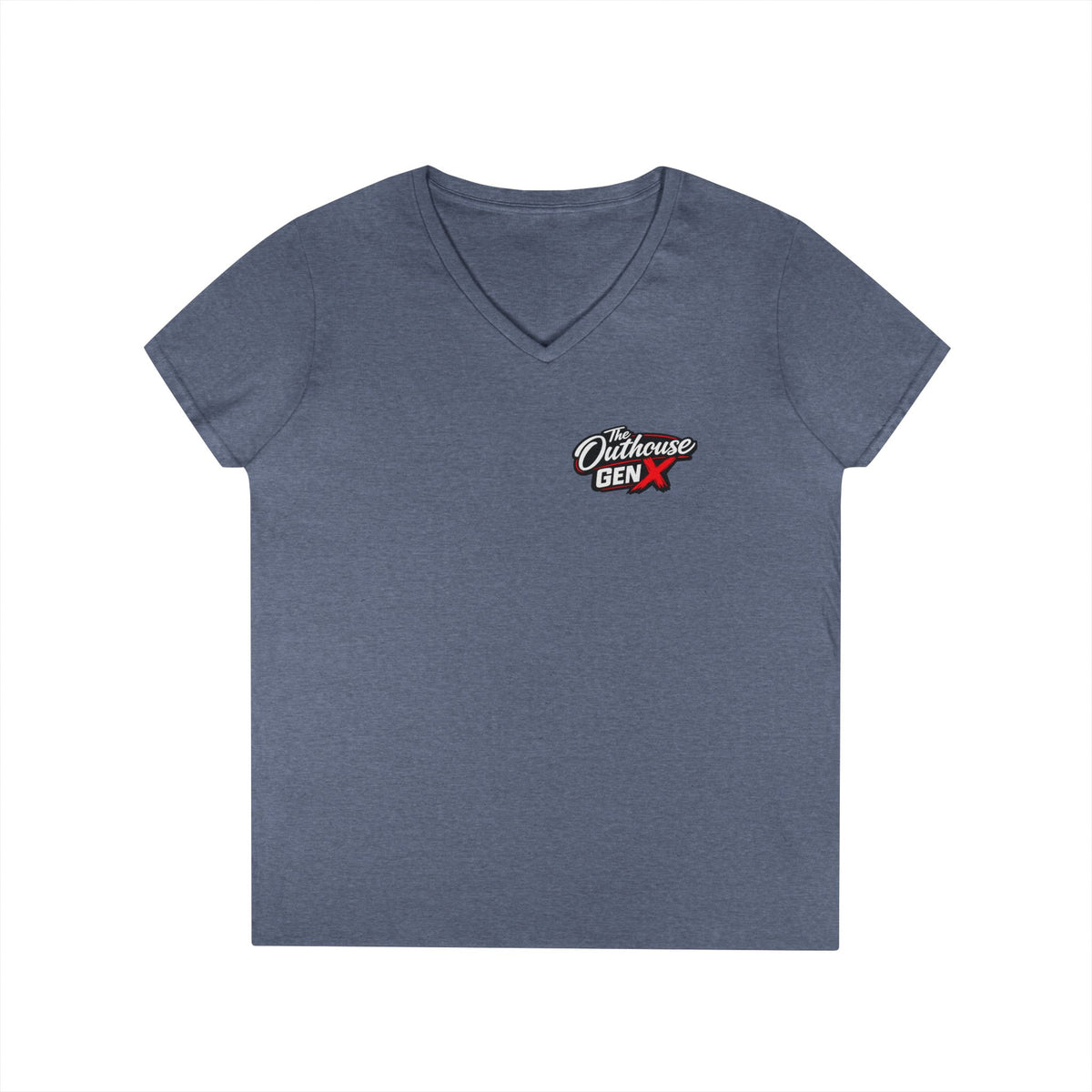 Gen X 'Raised on Hose Water' Ladies' V-Neck T-Shirt