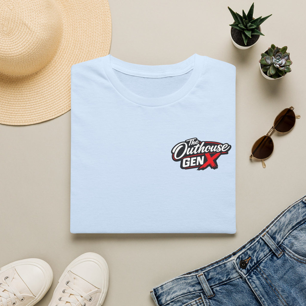Gen X Hose Water T-Shirt — "Raised on Hose Water" Retro Firehouse Tee