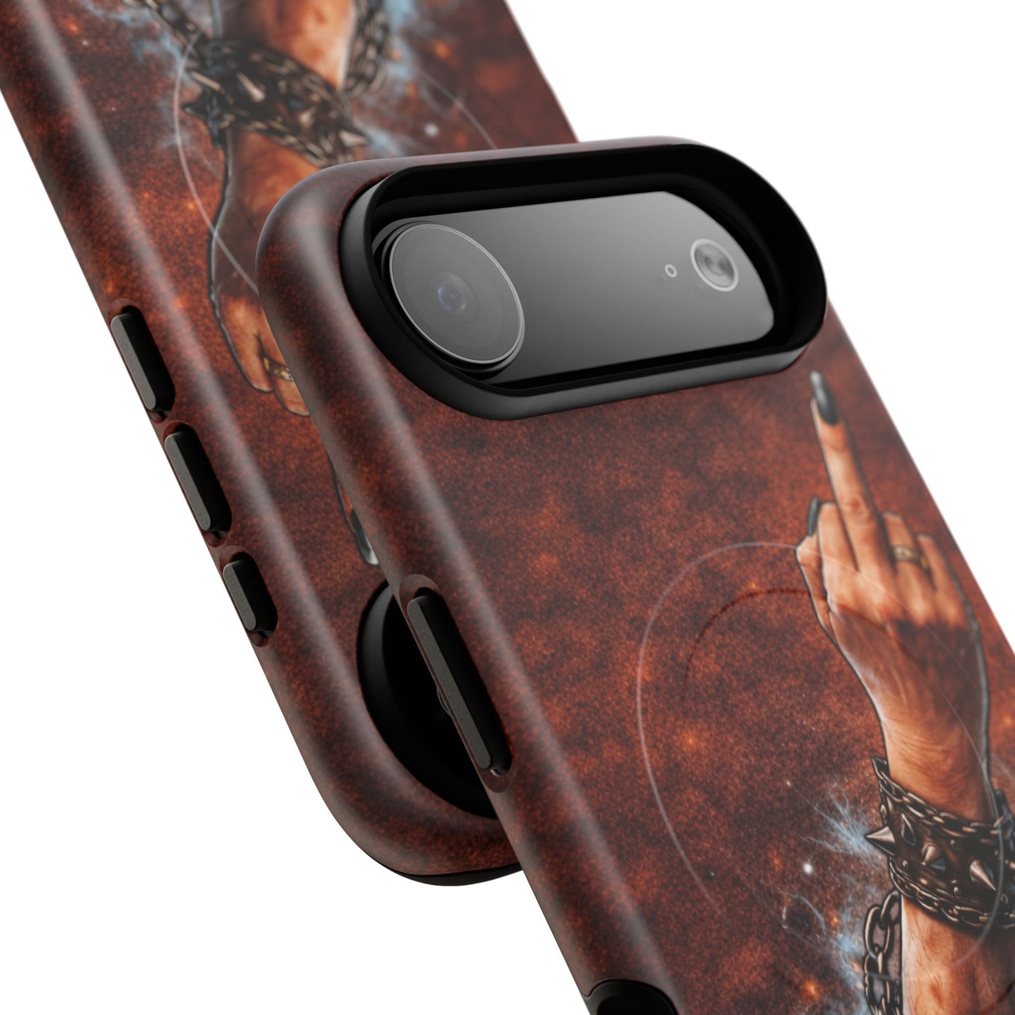 Women's Outhouse Salute Phone Case — Rugged, Weathered Protective Phone Case