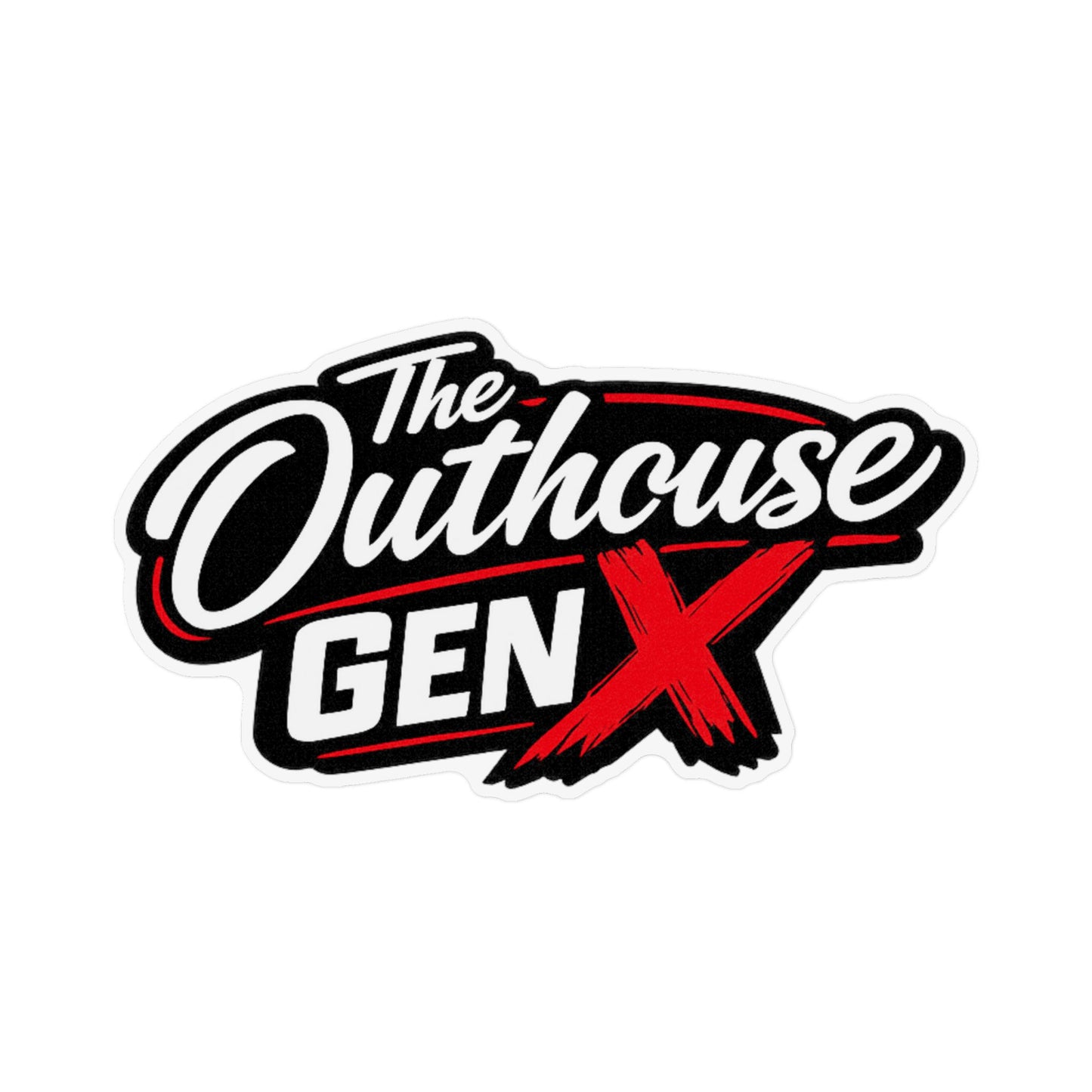 💥 OUTHOUSE GEN X™ DIE-CUT MAGNET