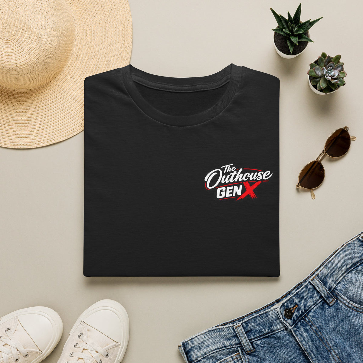 Gen X Hose Water T-Shirt — "Raised on Hose Water" Retro Firehouse Tee
