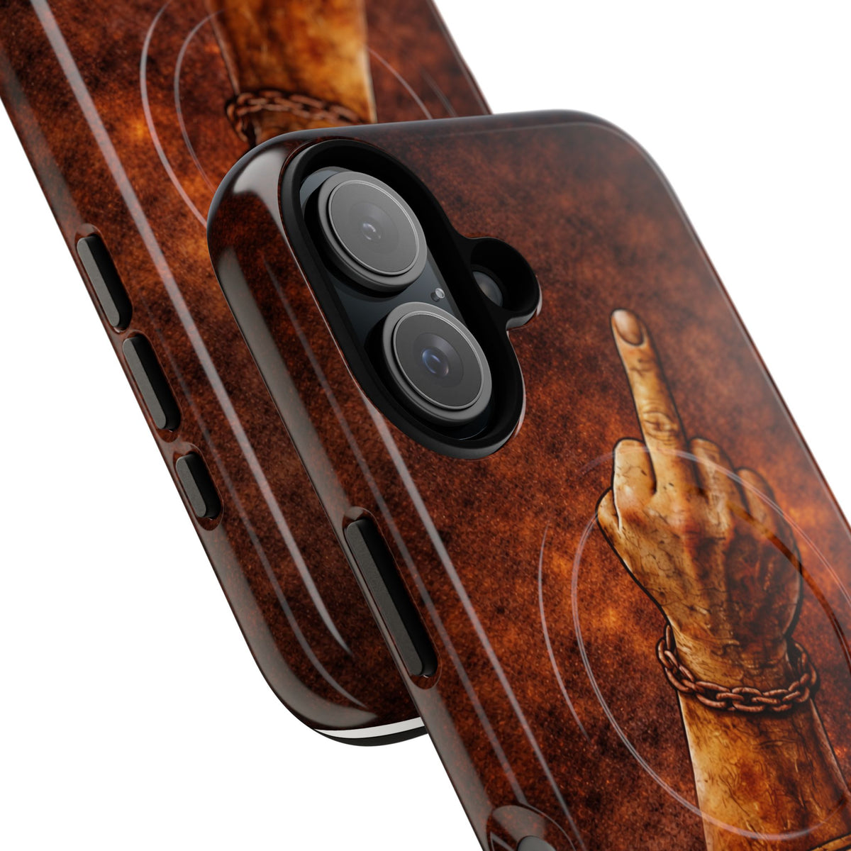 Outhouse Salute Matte Phone Case — Rugged, Weathered Protective Phone Case