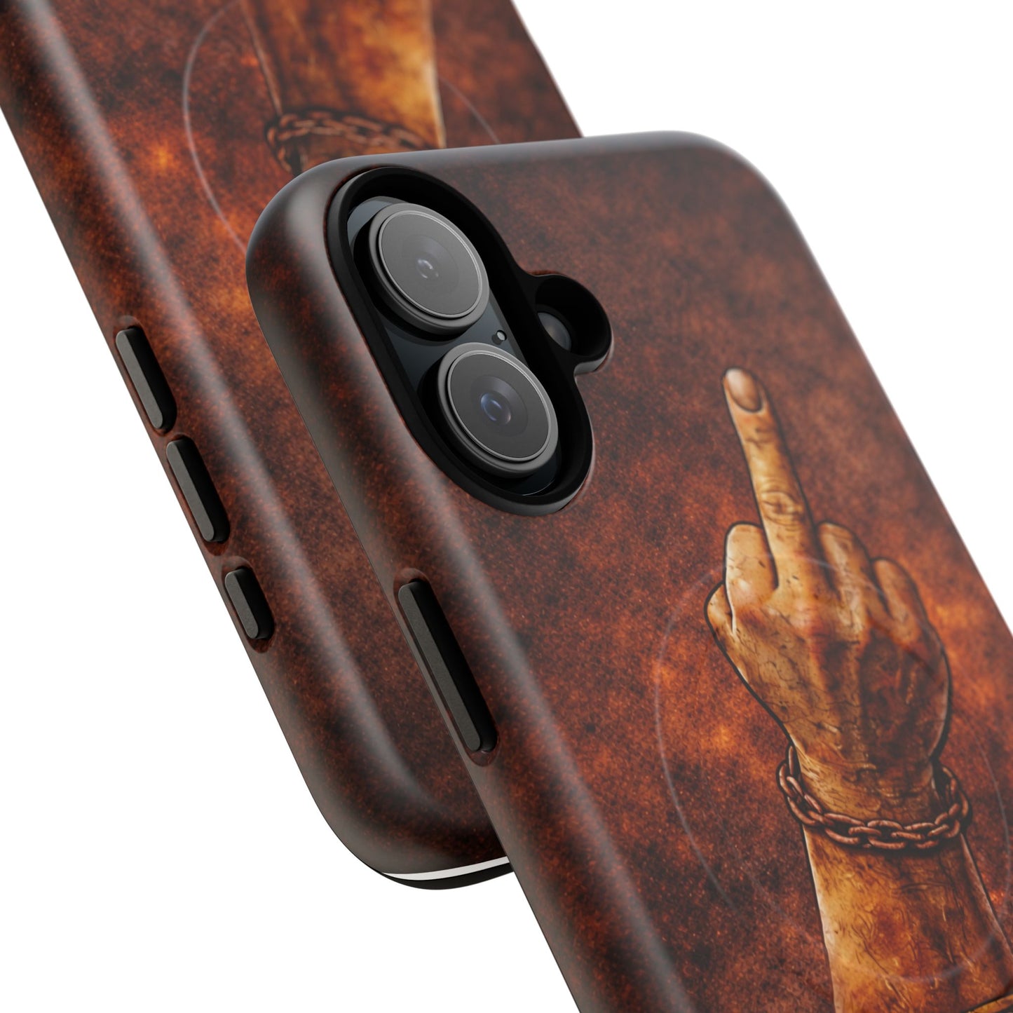 Outhouse Salute Matte Phone Case — Rugged, Weathered Protective Phone Case